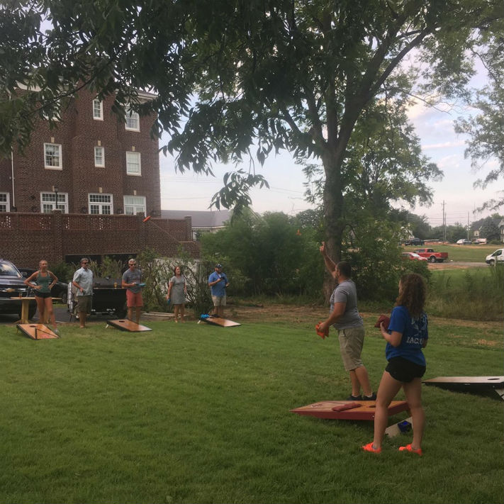 Cornhole Tournament Players