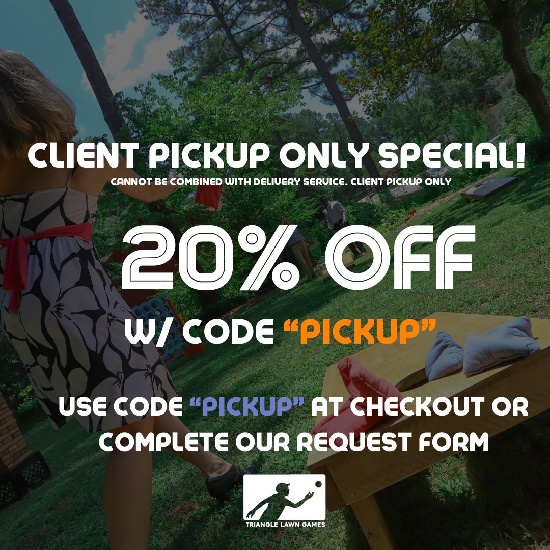 20 percent off client pickup special square